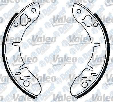 VALEO 562084 Arka Fren Balatasi Pabuc P306 Sedan/ Hb Xsara 1.4-1.6-1.8-1.8d-1.9d-1.5 Dizel (97-00) Olcu:(180 * 30)